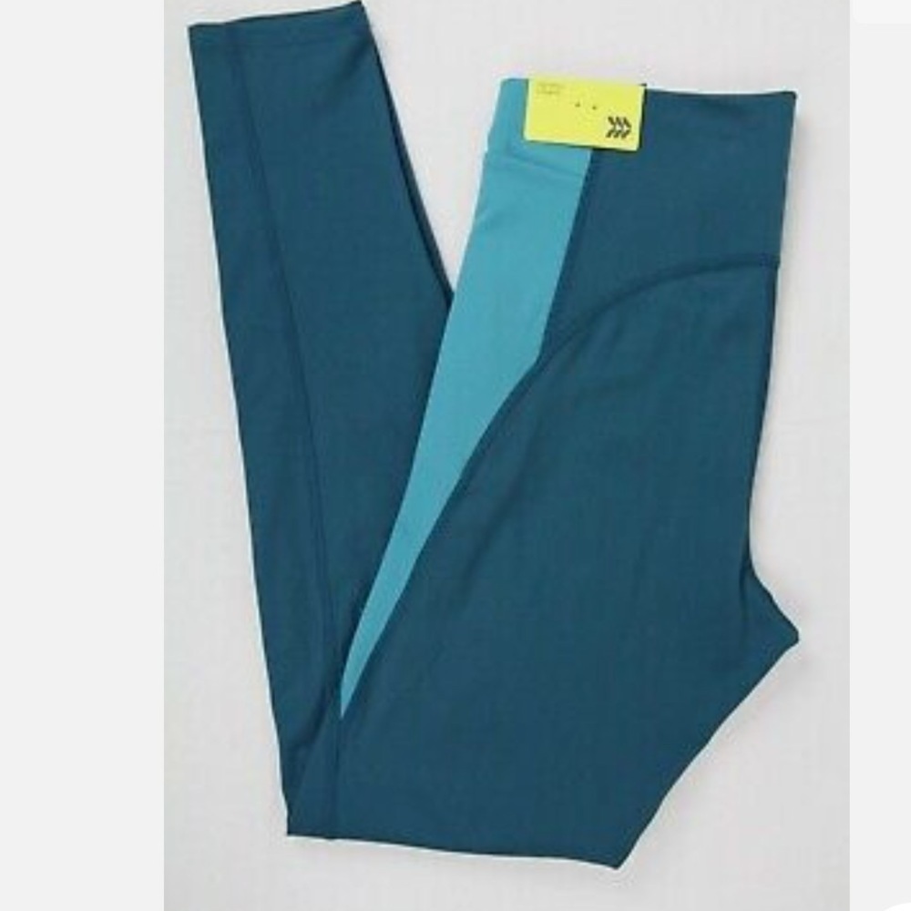 Women's Contour High Rise Leggings All in Motion Vibrant Blue Size S - Picture 3 of 7